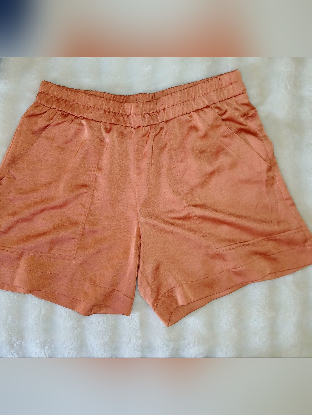 A New Day Women's High-Rise Casual Shorts In Peach